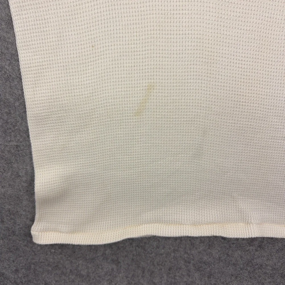 VTG CWU-44/P Undershirt Large Cream Aramid Flyer Anti Exposure Waffle Turtleneck